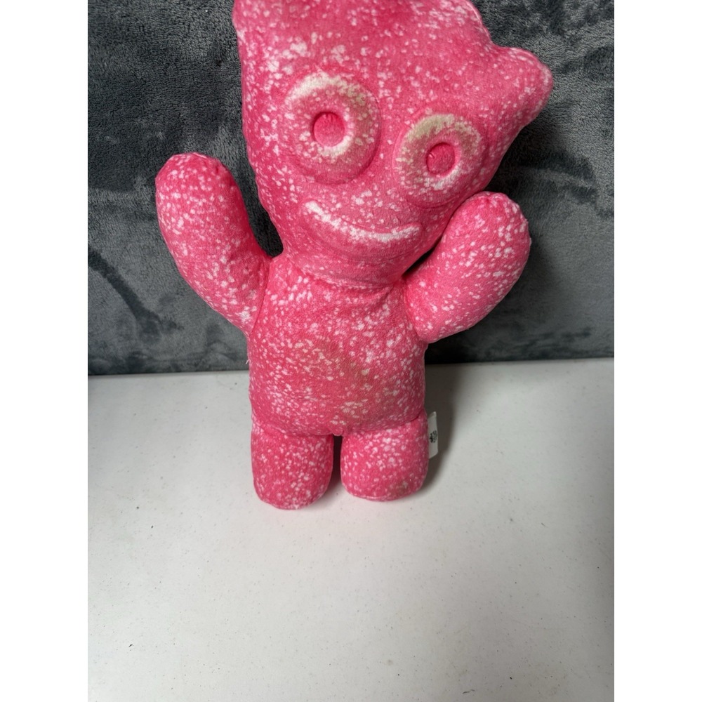 Sour Patch x It's Sugar by Iscream Pink Gummy Candy Plush Stuffed Toy 16"